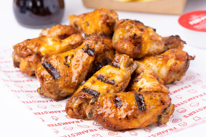 12 Grilled Wings