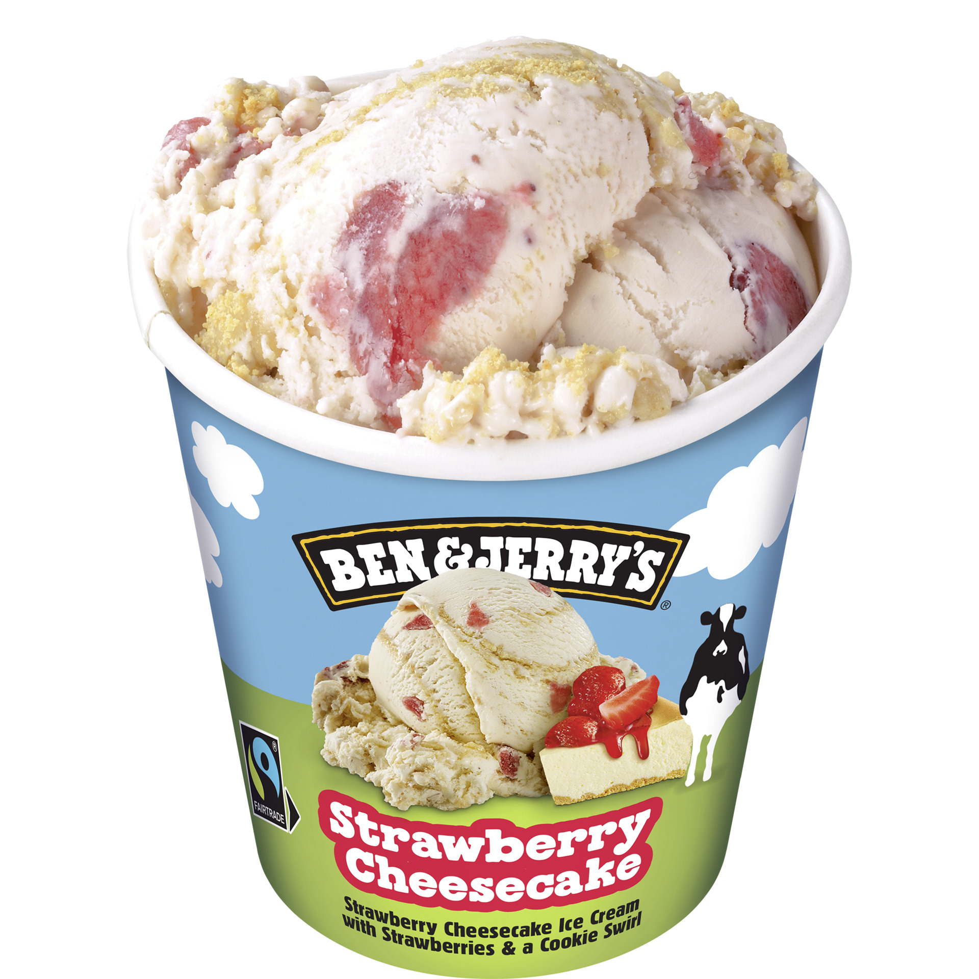 Ben and Jerrys Strawberry Cheesecake
